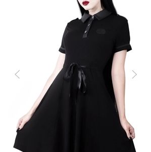 Killstar dark doll shirt dress